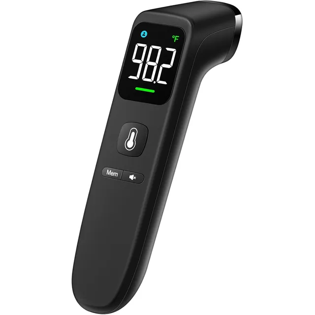 Viproud FC-IR202 No-Touch Forehead Thermometer – Black, LED screen
