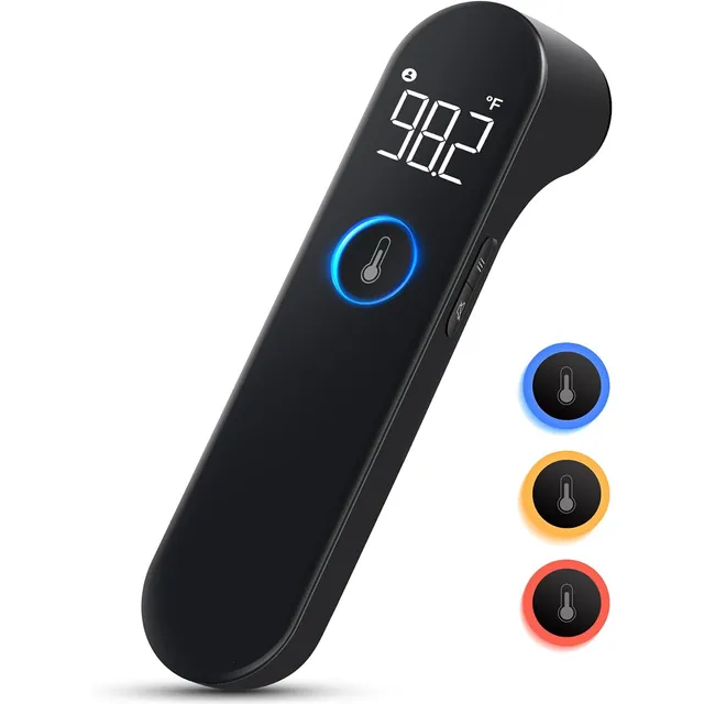 Viproud FC-IR209 No-Touch Thermometer with Colour Button – Black