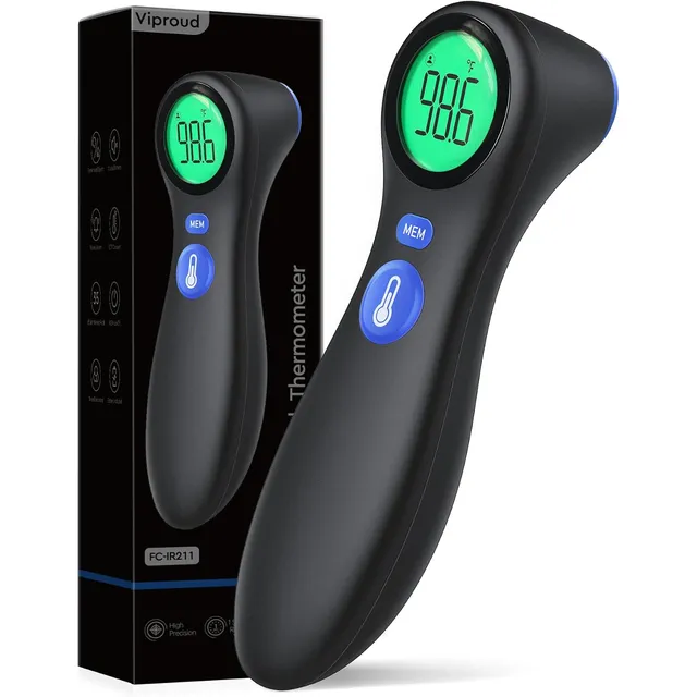 Viproud FC-IR211 Forehead Thermometer – Black