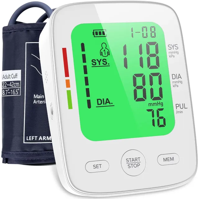 Viproud Tensiomètre de bras BP 120 – Blanc